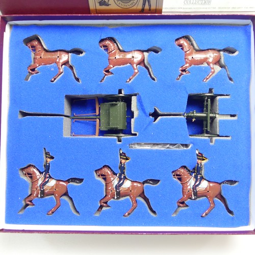 460 - Britains, Eight boxed sets, The W. Britain 1893-1993 Centenary Collection 8825 Gun Team, Royal Horse... 