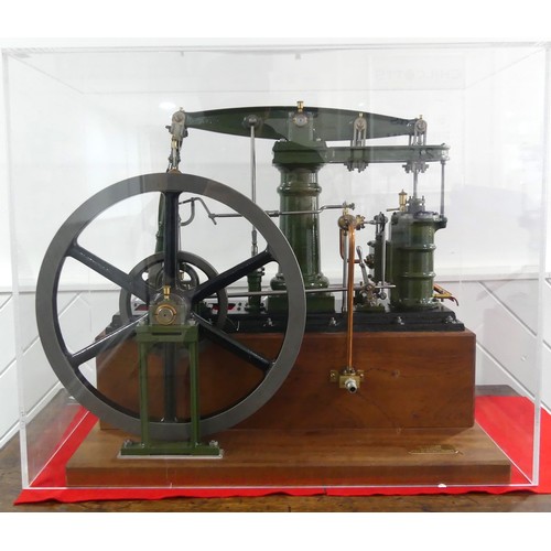 469 - A superb model of a Stuart Turner Major Beam engine, the engine based on the design by Mr George Gen... 