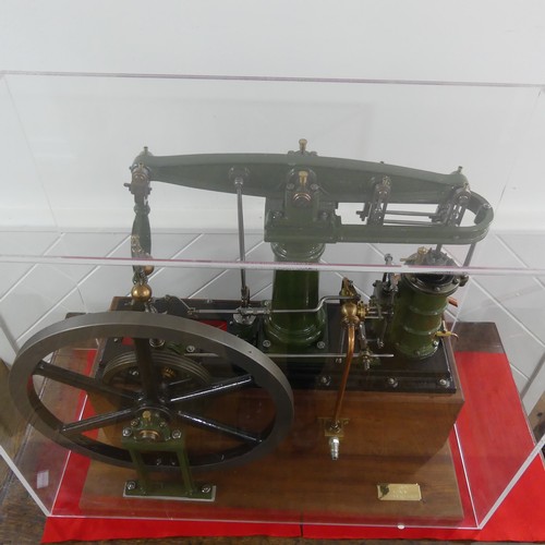 469 - A superb model of a Stuart Turner Major Beam engine, the engine based on the design by Mr George Gen... 