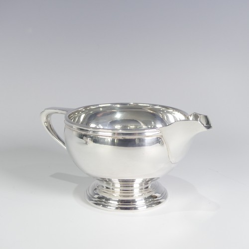 12 - A Mappin & Webb 'Mappin Plate' four piece Tea Set, pattern no. W23101 (4)