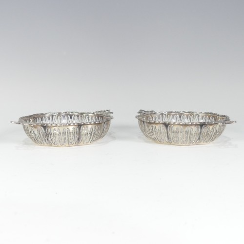 62 - A pair of George V Scottish silver Bon Bon Dishes, by Hamilton & Inches, hallmarked Edinburgh, 1... 