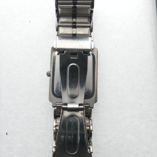 228 - A Rado Jubile Wristwatch, as found, damage to one corner, together with a gold plated hunter pocket ... 