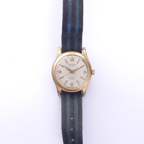 228 - A Rado Jubile Wristwatch, as found, damage to one corner, together with a gold plated hunter pocket ... 