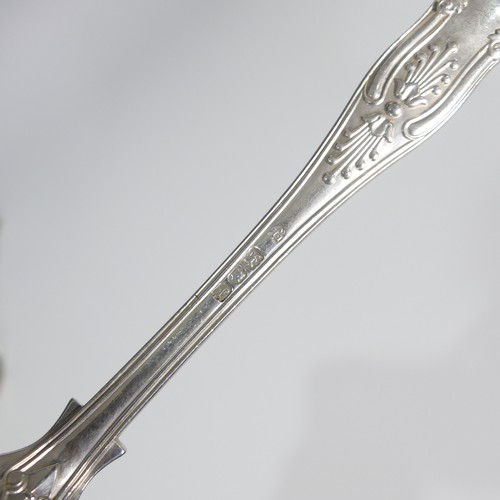 109 - A set of five Edwardian silver Dessert Forks, by Francis Higgins III, hallmarked London 1901, Kings ... 