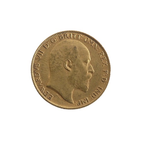 632 - An Edwardian gold Half Sovereign, dated 1903.Provenance; The Jeffery William John Dodman Collection ... 