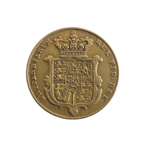 640 - A George IV gold Sovereign, dated 1825, bare head.Provenance; The Jeffery William John Dodman Collec... 