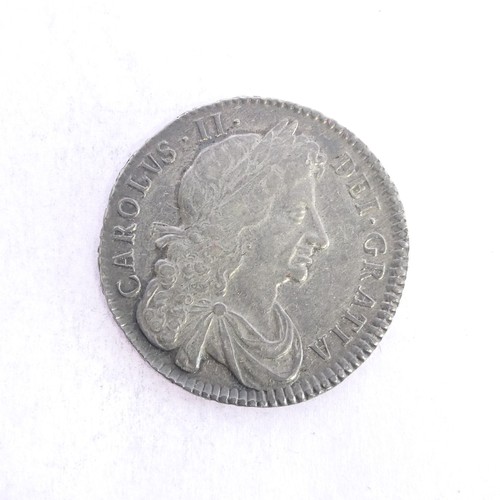 549 - A Charles II Half Crown, dated 1679, v/f.Provenance; The Jeffery William John Dodman Collection of C... 