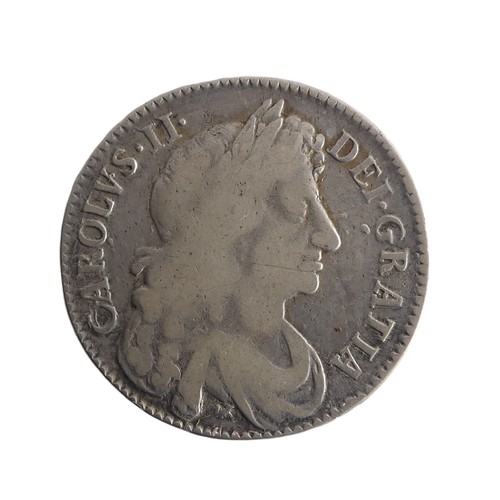 559 - A Charles II Half Crown, dated 1676.Provenance; The Jeffery William John Dodman Collection of Coins,... 