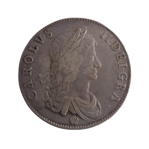 560 - A Charles II Crown, dated 1662, fine.Provenance; The Jeffery William John Dodman Collection of Coins... 