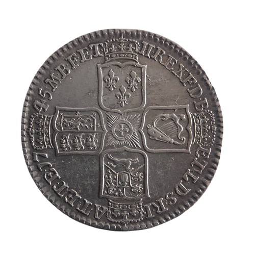 541 - A George II ‘LIMA’ Half Crown, dated 1745.Provenance; The Jeffery William John Dodman Collection of ... 