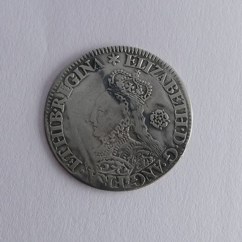 562 - An Elizabeth I milled Sixpence, dated 1562.Provenance; The Jeffery William John Dodman Collection of... 