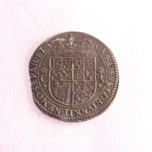 534 - A Charles I third coinage (1637-42), Scottish Twelve (12) Shillings, Falconer's 1st Issue, leaved th... 