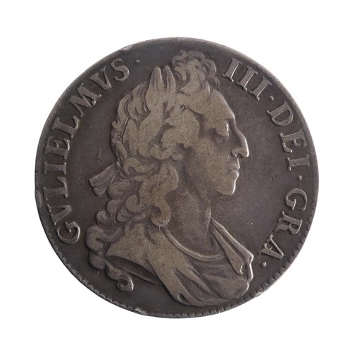 536 - A William III Half Crown, dated 1695, fine.Provenance; The Jeffery William John Dodman Collection of... 