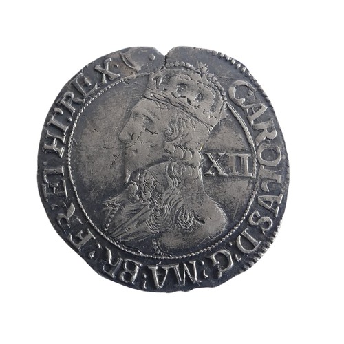 537 - A Charles I Shilling, Tower Mint, good fine.Provenance; The Jeffery William John Dodman Collection o... 