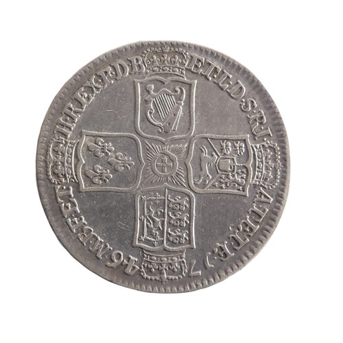 540 - George II 'LIMA' Half Crown, dated 1746.Provenance; The Jeffery William John Dodman Collection of Co... 