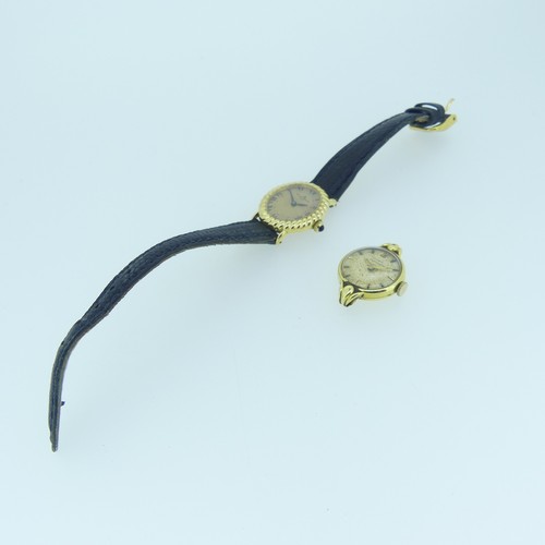 234 - An 18ct gold Girard-Perregaux lady's Wristwatch, cal. 73B 103 17-jewels movement, 19mm case diameter... 