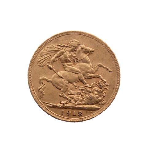 737 - A George V gold Sovereign, dated 1913.