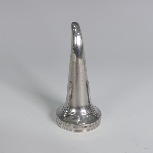 145 - A George III silver Wine Funnel, by John Emes, hallmarked London 1801, of traditional form with deta... 