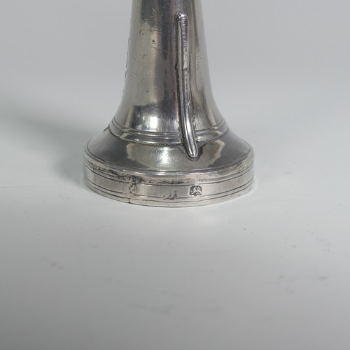 145 - A George III silver Wine Funnel, by John Emes, hallmarked London 1801, of traditional form with deta... 