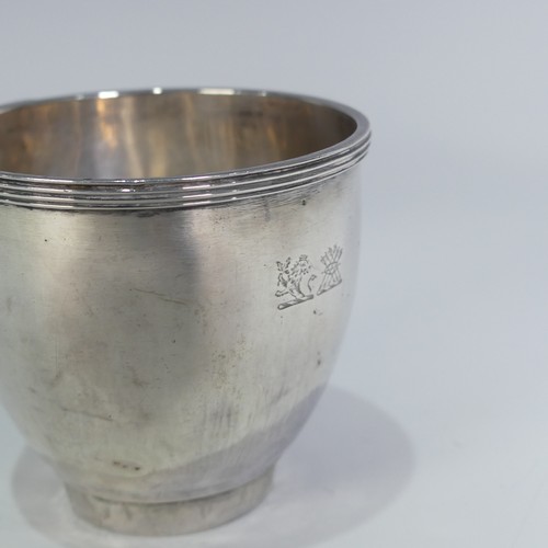 145 - A George III silver Wine Funnel, by John Emes, hallmarked London 1801, of traditional form with deta... 