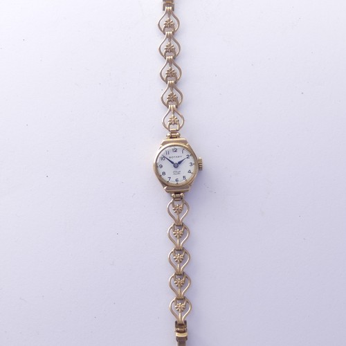 247 - Two 9ct gold lady's Rotary Wristwatches, on 9ct gold bracelet straps, gross total weight 28.5g, toge... 