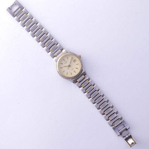 247 - Two 9ct gold lady's Rotary Wristwatches, on 9ct gold bracelet straps, gross total weight 28.5g, toge... 