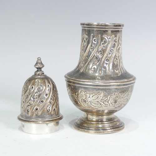 198 - An Elizabeth II Sugar Caster, by C J Vander Ltd., hallmarked London 1967, of traditional form with s... 