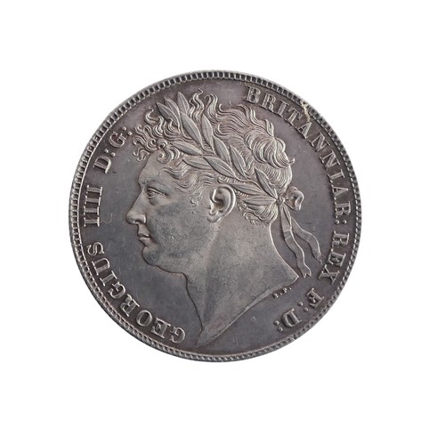 594 - A George IV Half Crown, dated 1820, good e/f.Provenance; The Jeffery William John Dodman Collection ... 