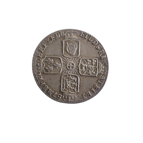 524 - A George II Sixpence, dated 1757, e/f.Provenance; The Jeffery William John Dodman Collection of Coin... 