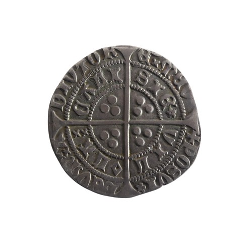 591 - A Henry VI Groat, Calais Mint.Provenance; The Jeffery William John Dodman Collection of Coins, being... 