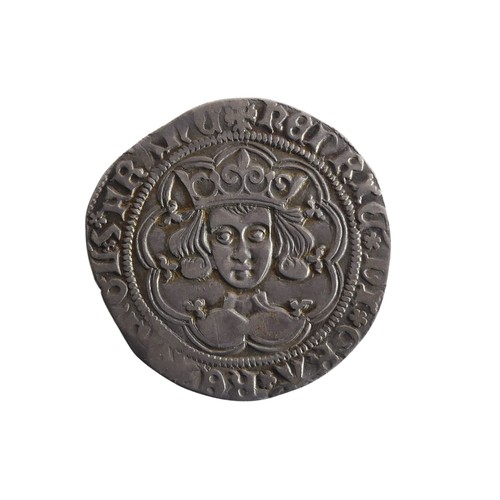 591 - A Henry VI Groat, Calais Mint.Provenance; The Jeffery William John Dodman Collection of Coins, being... 