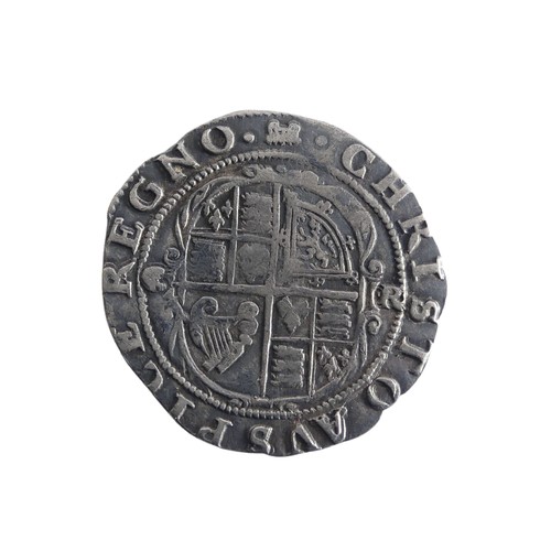 587 - A James I Shilling, together with a Charles I Sixpence (2)Provenance; The Jeffery William John Dodma... 