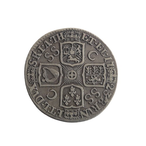 552 - Two George I Shillings, dated 1723 (2)Provenance; The Jeffery William John Dodman Collection of Coin... 