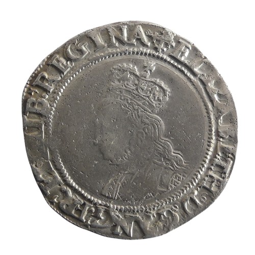 570 - An Elizabeth I Shilling, cross-crosslet, weakly struck, about v/f.Provenance; The Jeffery William Jo... 