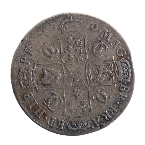 558 - A Charles II Half Crown, dated 1679.Provenance; The Jeffery William John Dodman Collection of Coins,... 