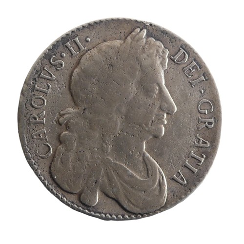 558 - A Charles II Half Crown, dated 1679.Provenance; The Jeffery William John Dodman Collection of Coins,... 