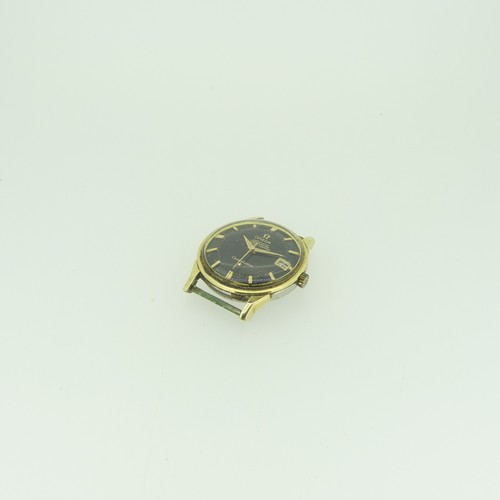 225 - An Omega Constellation gold plated Wristwatch, 168.005, cal.561 movement no. 20952657, black dial wi... 