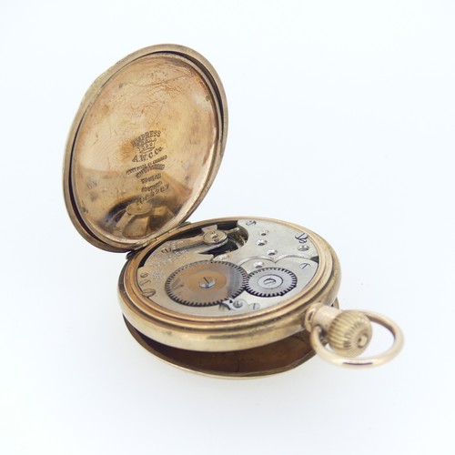 221 - A gold plated Pocket Watch, a/f, together with a vintage Tissot mechanical wristwatch, a Tissot Auto... 