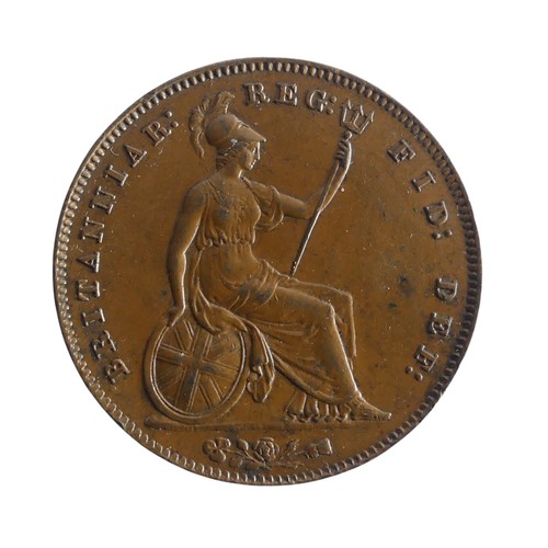 573 - A Victorian Penny, dated 1855, good v/f.Provenance; The Jeffery William John Dodman Collection of Co... 