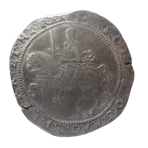 535 - A Charles I Civil War Period, Exeter Mint (1643-6) Crown.Provenance; The Jeffery William John Dodman... 