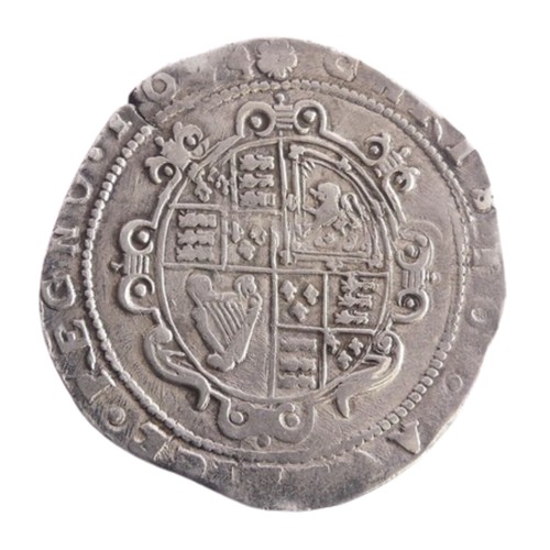 535 - A Charles I Civil War Period, Exeter Mint (1643-6) Crown.Provenance; The Jeffery William John Dodman... 