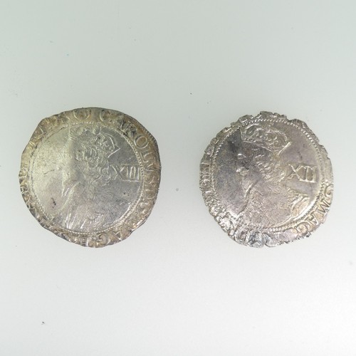 578 - Two Charles I Shillings (2)Provenance; The Jeffery William John Dodman Collection of Coins, being so... 