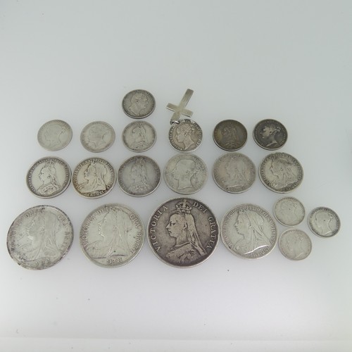 583 - A quantity of Victorian silver Coins (a lot)Provenance; The Jeffery William John Dodman Collection o... 