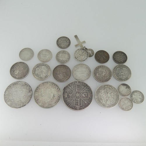 583 - A quantity of Victorian silver Coins (a lot)Provenance; The Jeffery William John Dodman Collection o... 