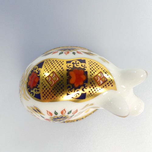 122 - A small quantity of Royal Crown Derby Paperweights, to comprise Derby Wren, silver stopper, boxed, D... 
