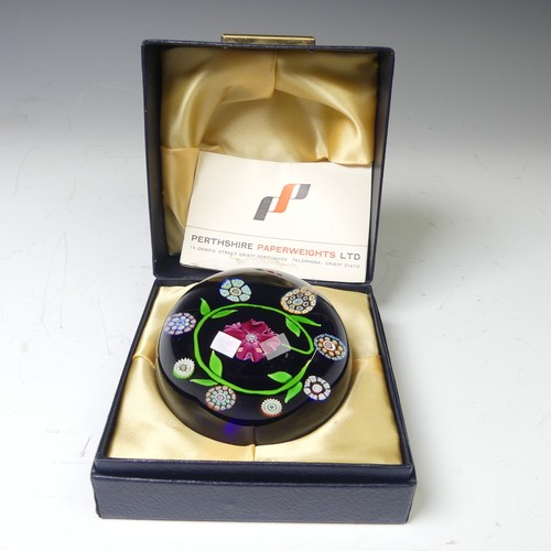 151 - A Perthshire Paperweight limited edition ‘Tudor Rose’ Paperweight, edition 124/400, the ... 