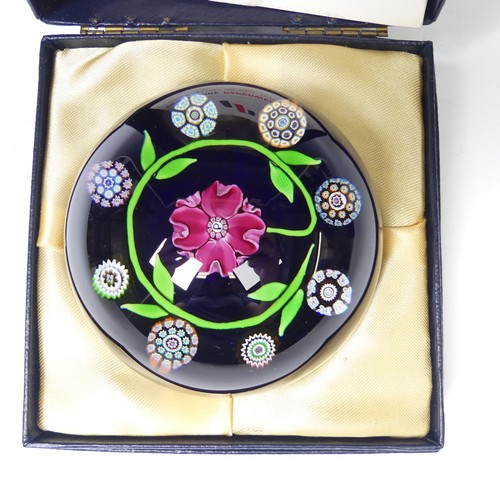 151 - A Perthshire Paperweight limited edition ‘Tudor Rose’ Paperweight, edition 124/400, the ... 