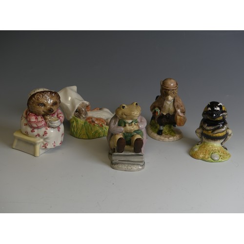 142 - An almost complete collection of Royal Albert Beatrix Potter Figures, comprising 78 figures, 70 of t... 