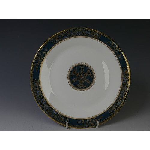 132 - A Royal Doulton 'Carlyle' pattern part dinner Service, comprising six Dinner Plates, five Coffee Can... 