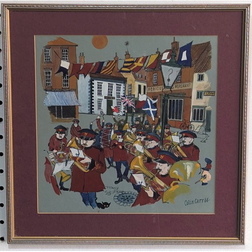 296 - Colin Carr (1929-2002), three watercolours, all town centre subjects including, 'The Bull Ring, Grea... 